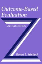 book Outcome-Based Evaluation