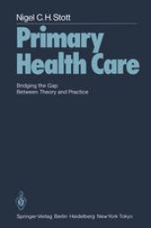 book Primary Health Care: Bridging the Gap Between Theory and Practice