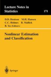 book Nonlinear Estimation and Classification