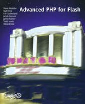 book Advanced PHP for Flash