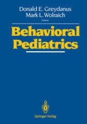 book Behavioral Pediatrics