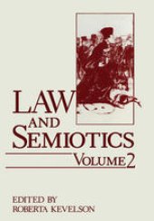 book Law and Semiotics: Volume 2