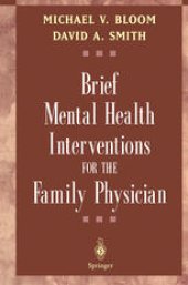 book Brief Mental Health Interventions for the Family Physician