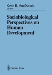 book Sociobiological Perspectives on Human Development