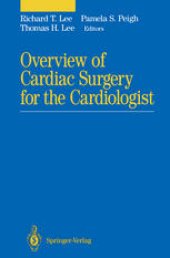 book Overview of Cardiac Surgery for the Cardiologist