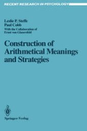 book Construction of Arithmetical Meanings and Strategies