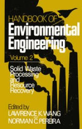 book Solid Waste Processing and Resource Recovery