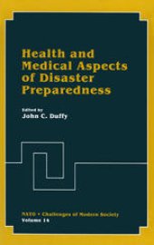 book Health and Medical Aspects of Disaster Preparedness