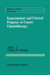 book Experimental and Clinical Progress in Cancer Chemotherapy