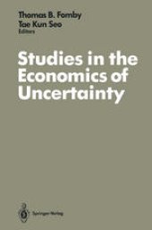 book Studies in the Economics of Uncertainty: In Honor of Josef Hadar