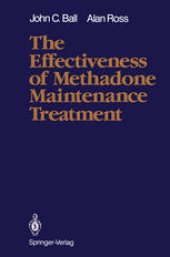 book The Effectiveness of Methadone Maintenance Treatment: Patients, Programs, Services, and Outcome