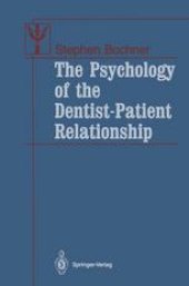 book The Psychology of the Dentist-Patient Relationship