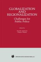 book Globalization and Regionalization: Challenges for Public Policy