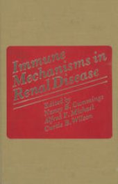 book Immune Mechanisms in Renal Disease