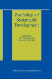 book Psychology of Sustainable Development