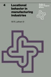 book Locational behavior in manufacturing industries