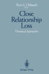 book Close Relationship Loss: Theoretical Approaches