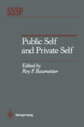 book Public Self and Private Self