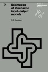 book Estimation of stochastic input-output models: Some statistical problems