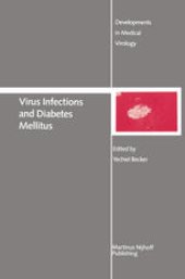 book Virus Infections and Diabetes Mellitus