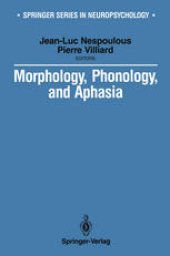 book Morphology, Phonology, and Aphasia