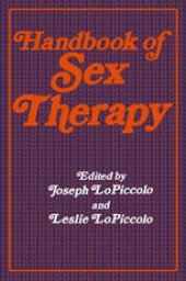 book Handbook of Sex Therapy