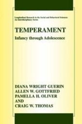 book Temperament: Infancy through Adolescence. The Fullerton Longitudinal Study