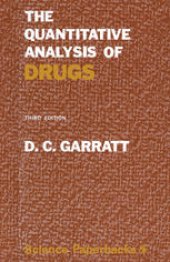 book The Quantitative Analysis of Drugs