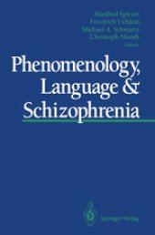 book Phenomenology, Language & Schizophrenia