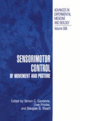 book Sensorimotor Control of Movement and Posture