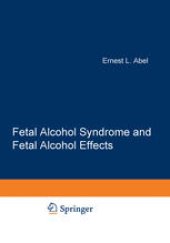 book Fetal Alcohol Syndrome and Fetal Alcohol Effects