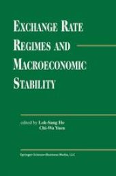 book Exchange Rate Regimes and Macroeconomic Stability