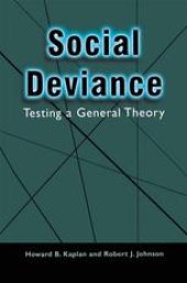 book Social Deviance: Testing a General Theory