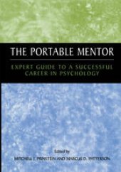 book The Portable Mentor: Expert Guide to a Successful Career in Psychology