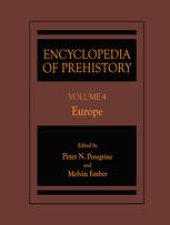 book Encyclopedia of Prehistory:  Volume 4: Europe