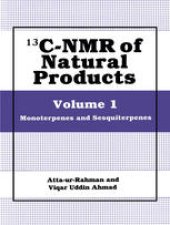 book 13C-NMR of Natural Products, Volume 1: Monoterpenes and Sesquiterpenes