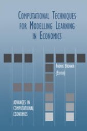 book Computational Techniques for Modelling Learning in Economics