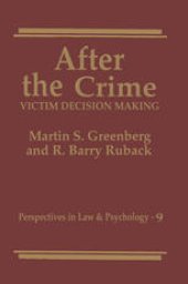 book After the Crime: Victim Decision Making