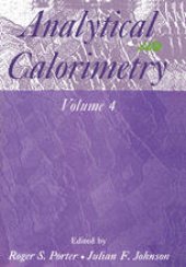 book Analytical Calorimetry: Volume 4