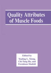 book Quality Attributes of Muscle Foods