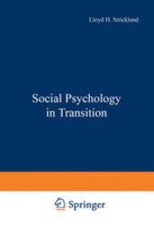 book Social Psychology in Transition