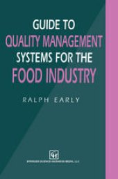 book Guide to Quality Management Systems for the Food Industry