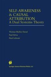 book Self-Awareness & Causal Attribution: A Dual Systems Theory