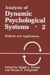 book Analysis of Dynamic Psychological Systems: Volume 2 Methods and Applications