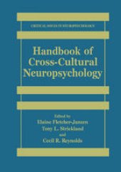 book Handbook of Cross-Cultural Neuropsychology