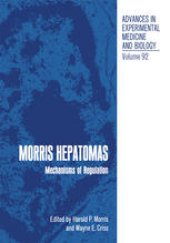 book Morris Hepatomas: Mechanisms of Regulation