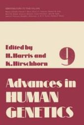 book Advances in Human Genetics 9