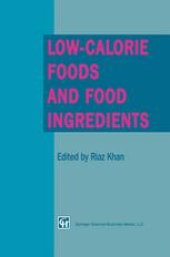 book Low-Calorie Foods and Food Ingredients