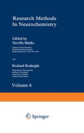 book Research Methods in Neurochemistry: Volume 6