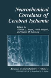 book Neurochemical Correlates of Cerebral Ischemia